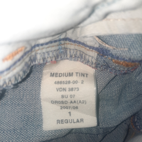 Gap Y2K Long and Lean Boot Cut Jeans with Stretch | Size 1 Regular - Picture 7 of 7